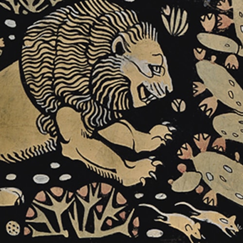 Frieze "Paradies der Tiere"